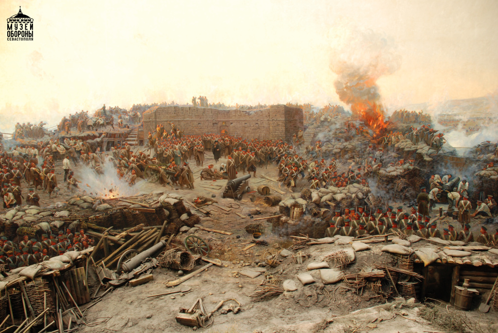 5. Оборонительная башня . Малахов курган. 6 (18) июня 1855 г.jpg